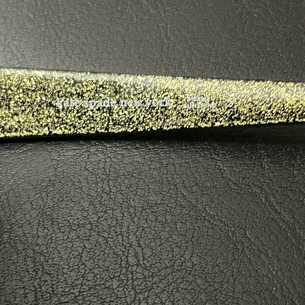 Kate spade black and gold sunglasses - Picture 4 of 7